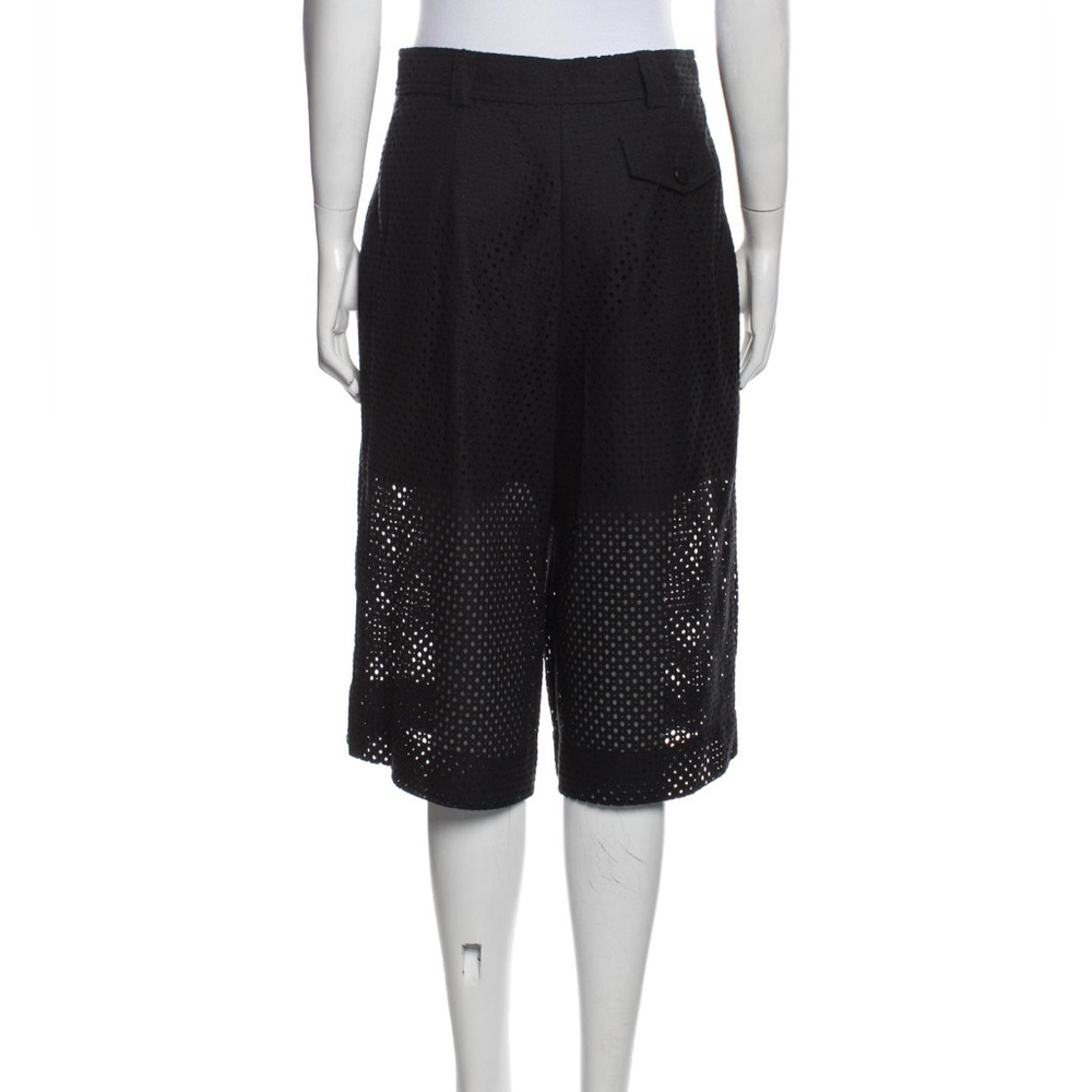 Philosophy di Lorenzo Serafini High Rise Wide Leg Long Shorts in Black US6, IT42 - Picture 2 of 3
